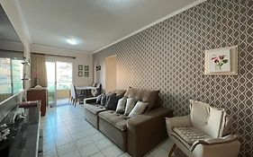 Apartamento na Praia Grande Vista ao Mar 1 quarto 100m da Areia